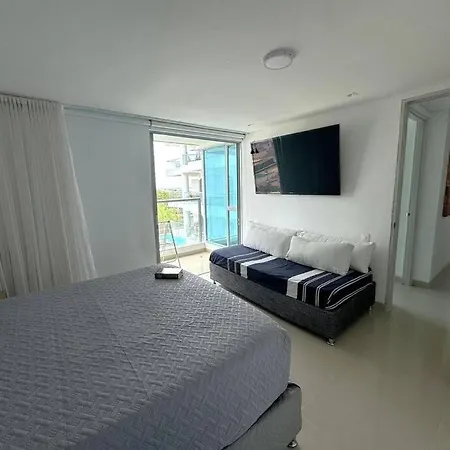 Amazing Beachfront Apartamento Cartagena